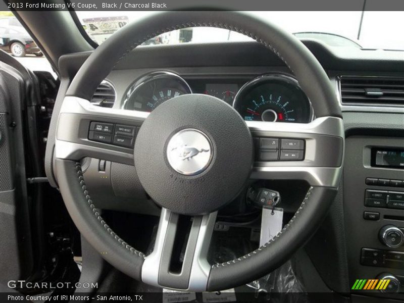 Black / Charcoal Black 2013 Ford Mustang V6 Coupe