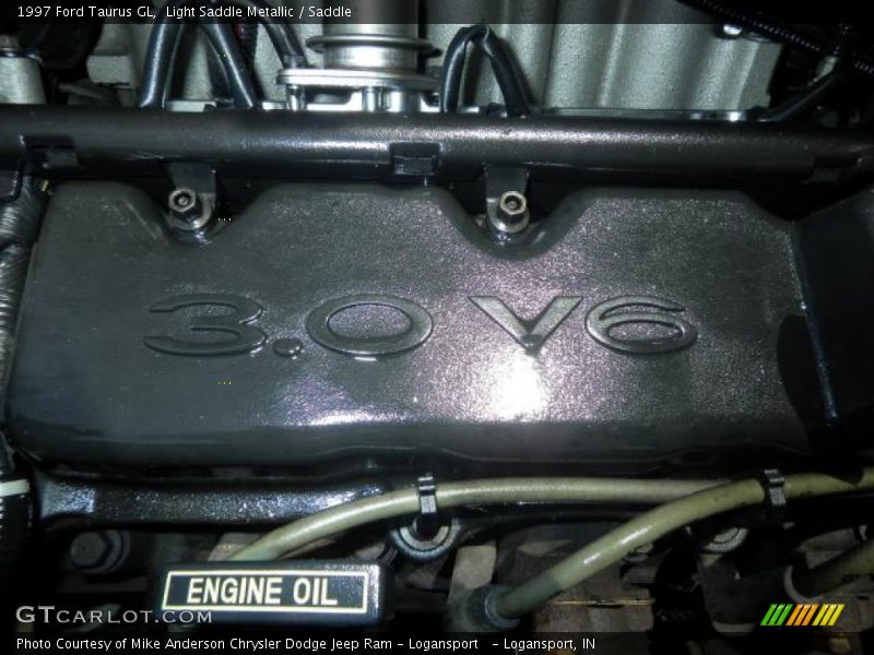 Light Saddle Metallic / Saddle 1997 Ford Taurus GL