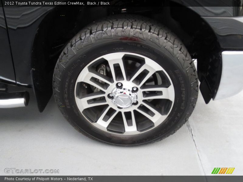 Black / Black 2012 Toyota Tundra Texas Edition CrewMax