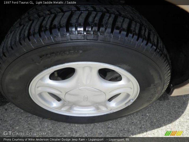 Light Saddle Metallic / Saddle 1997 Ford Taurus GL