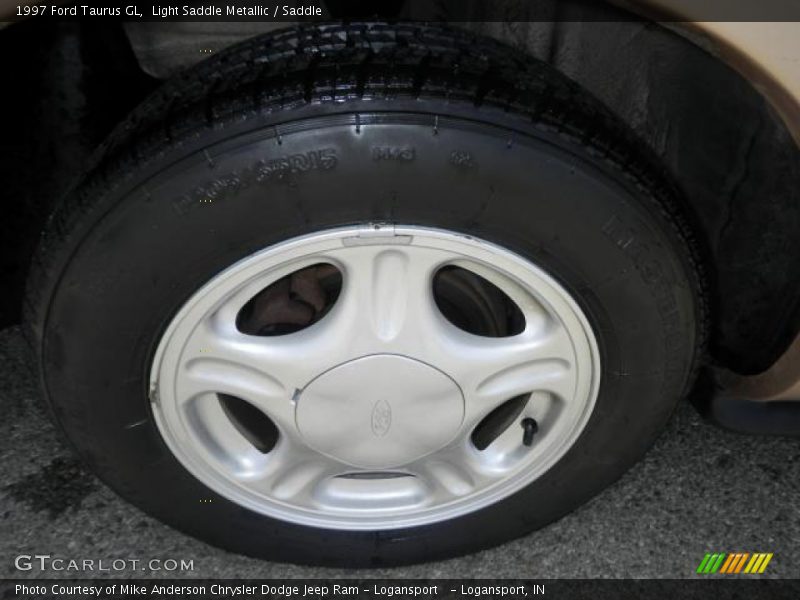 Light Saddle Metallic / Saddle 1997 Ford Taurus GL