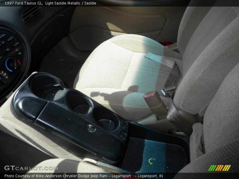 Light Saddle Metallic / Saddle 1997 Ford Taurus GL
