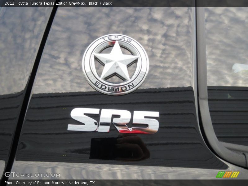 Black / Black 2012 Toyota Tundra Texas Edition CrewMax