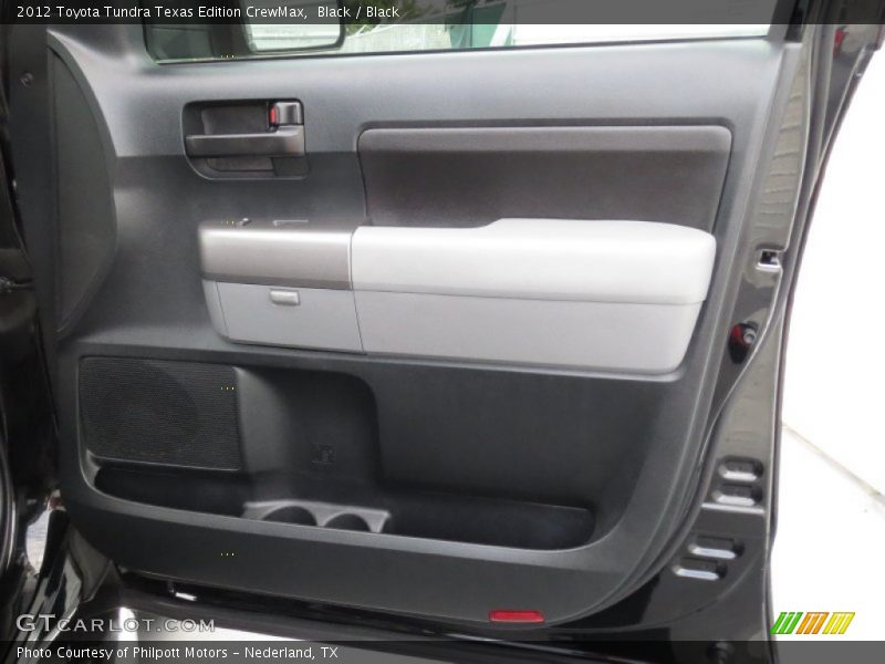 Black / Black 2012 Toyota Tundra Texas Edition CrewMax