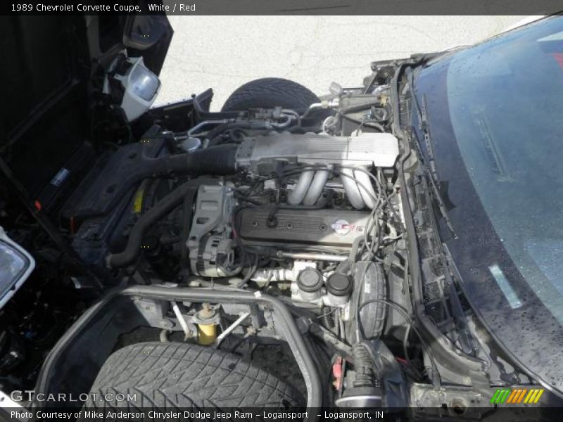 1989 Corvette Coupe Engine - 5.7 Liter OHV 16-Valve L98 V8