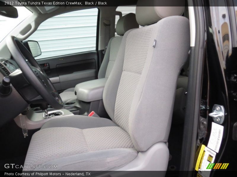 Black / Black 2012 Toyota Tundra Texas Edition CrewMax