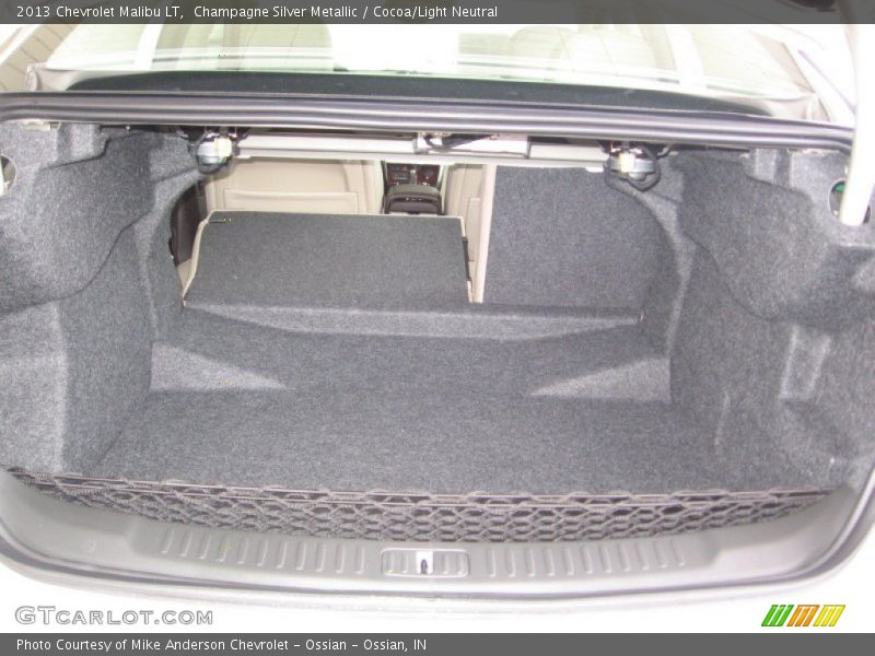 Champagne Silver Metallic / Cocoa/Light Neutral 2013 Chevrolet Malibu LT