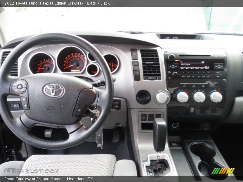Black / Black 2012 Toyota Tundra Texas Edition CrewMax