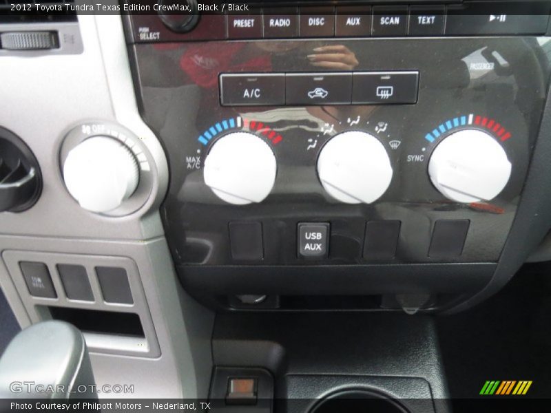 Black / Black 2012 Toyota Tundra Texas Edition CrewMax