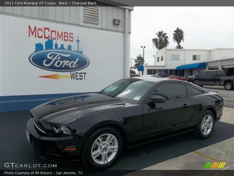 Black / Charcoal Black 2013 Ford Mustang V6 Coupe