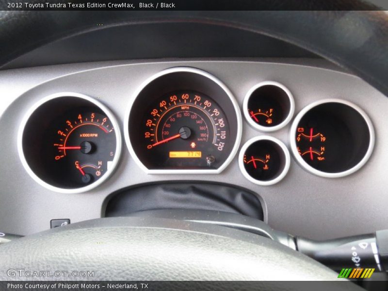 Black / Black 2012 Toyota Tundra Texas Edition CrewMax