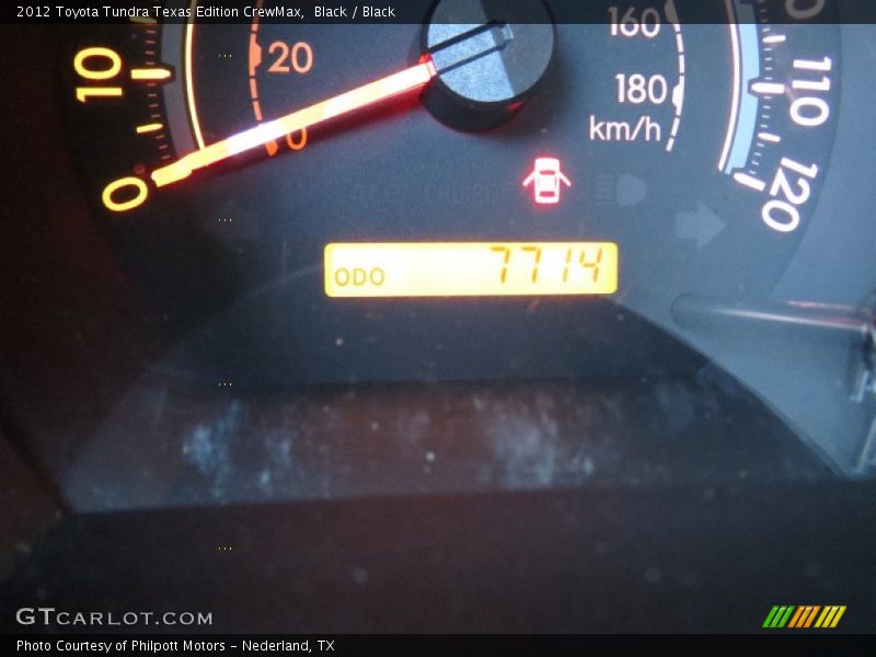 Black / Black 2012 Toyota Tundra Texas Edition CrewMax