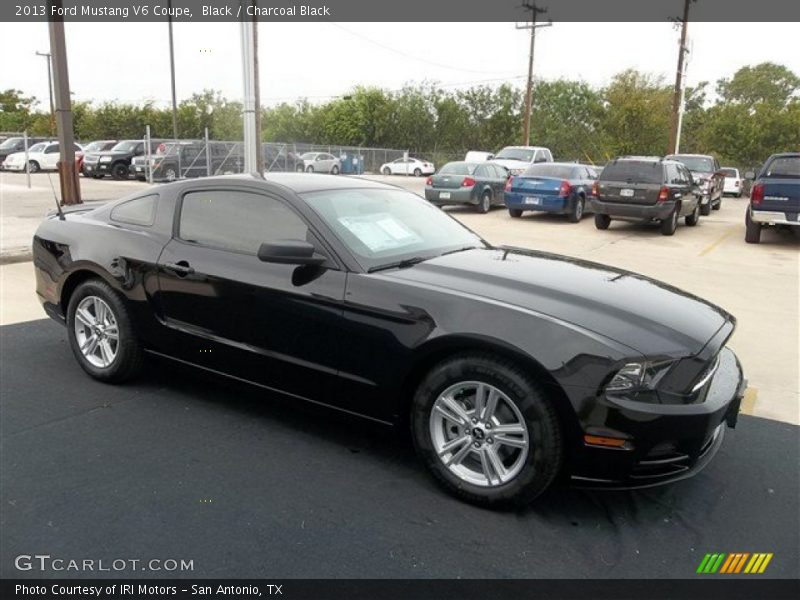 Black / Charcoal Black 2013 Ford Mustang V6 Coupe