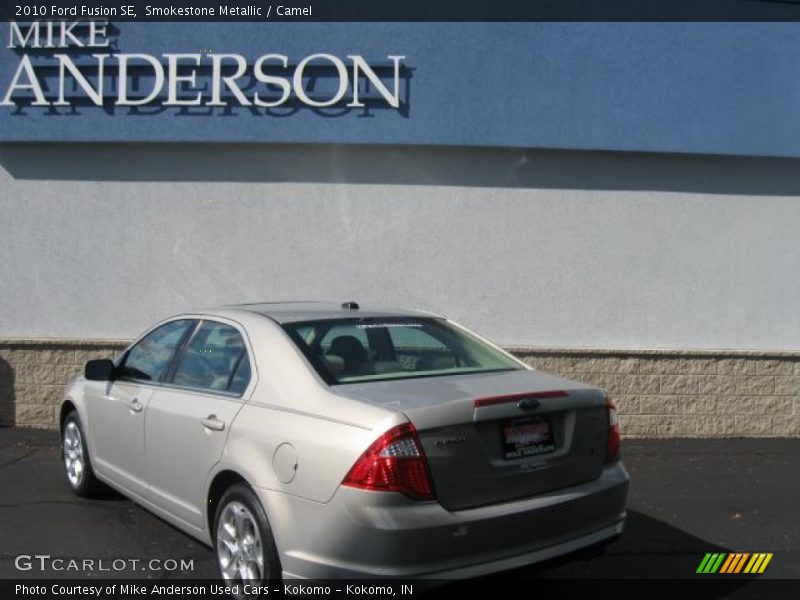 Smokestone Metallic / Camel 2010 Ford Fusion SE
