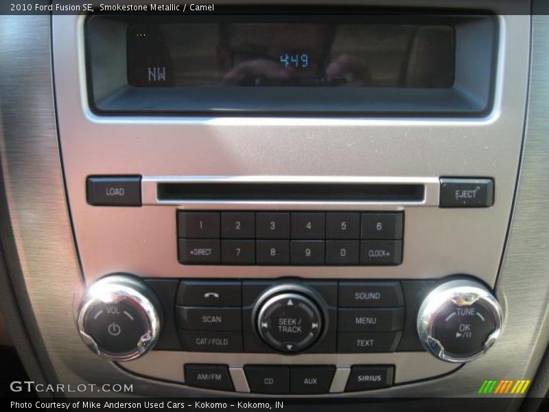 Smokestone Metallic / Camel 2010 Ford Fusion SE