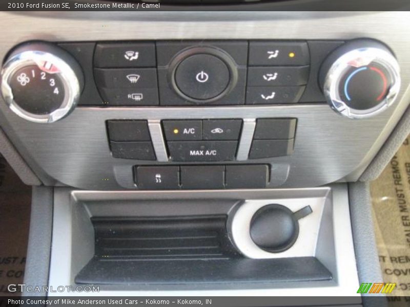 Smokestone Metallic / Camel 2010 Ford Fusion SE