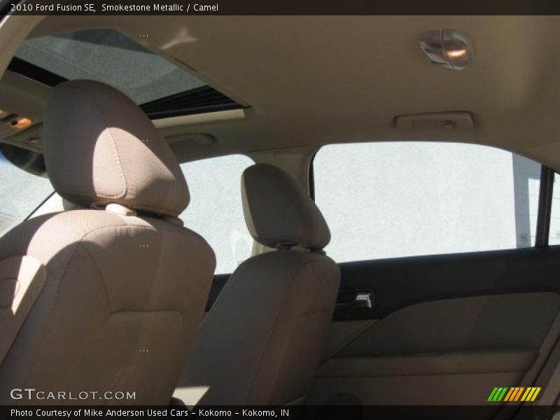 Smokestone Metallic / Camel 2010 Ford Fusion SE