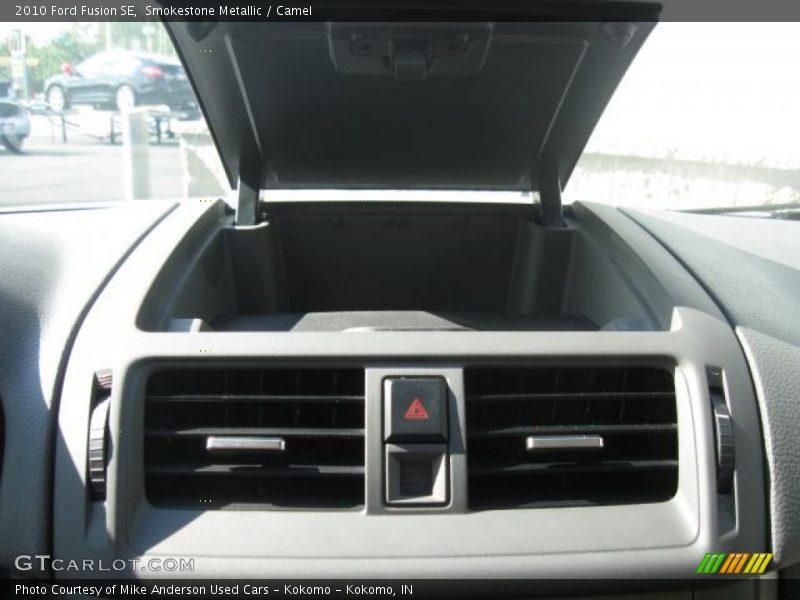 Smokestone Metallic / Camel 2010 Ford Fusion SE