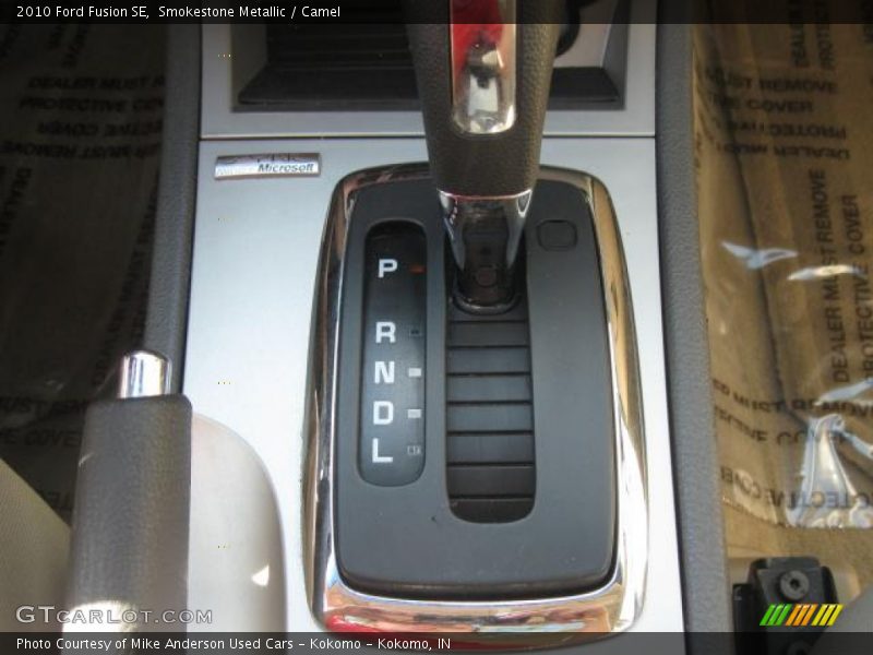 Smokestone Metallic / Camel 2010 Ford Fusion SE