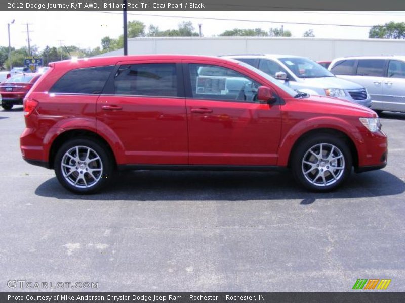  2012 Journey R/T AWD Brilliant Red Tri-Coat Pearl