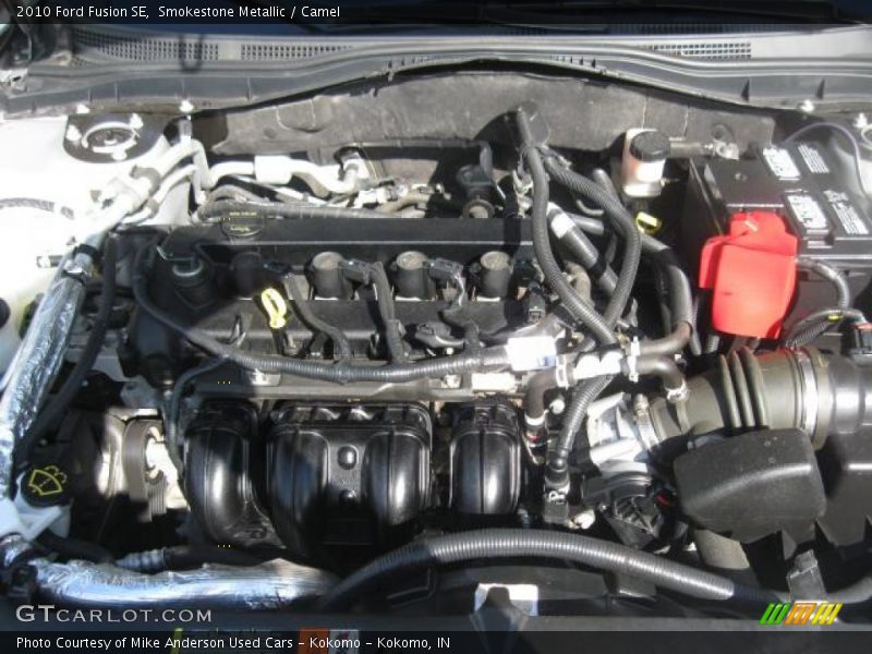 Smokestone Metallic / Camel 2010 Ford Fusion SE