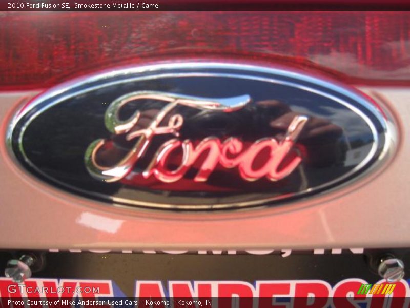 Smokestone Metallic / Camel 2010 Ford Fusion SE
