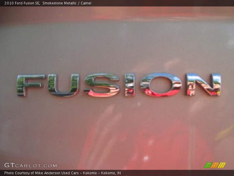 Smokestone Metallic / Camel 2010 Ford Fusion SE