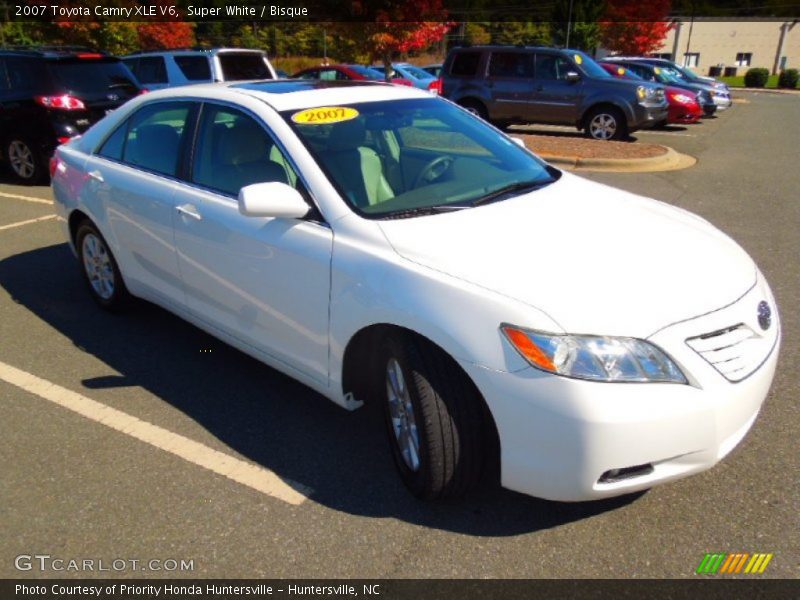 Super White / Bisque 2007 Toyota Camry XLE V6
