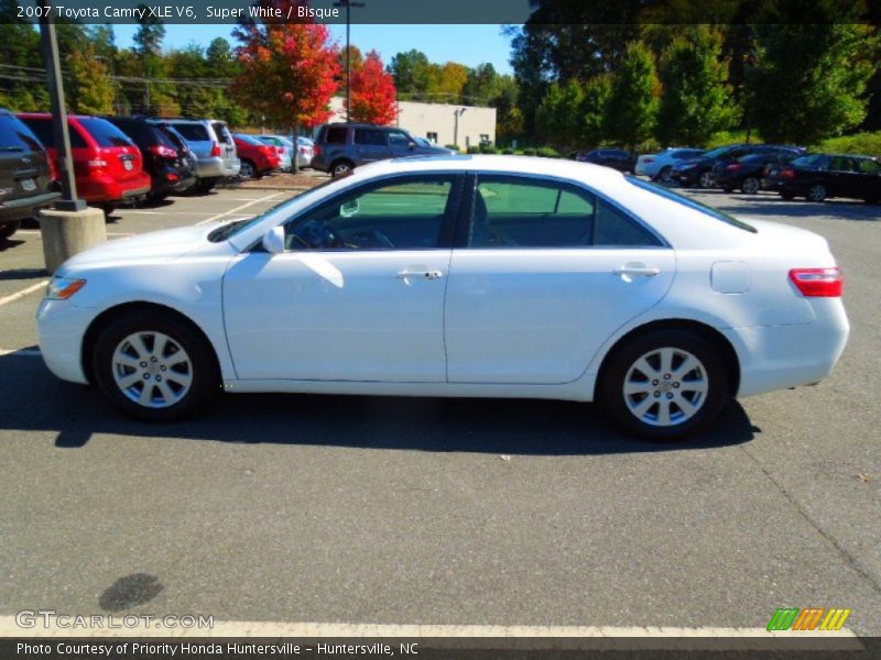 Super White / Bisque 2007 Toyota Camry XLE V6