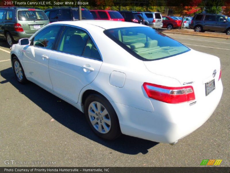 Super White / Bisque 2007 Toyota Camry XLE V6