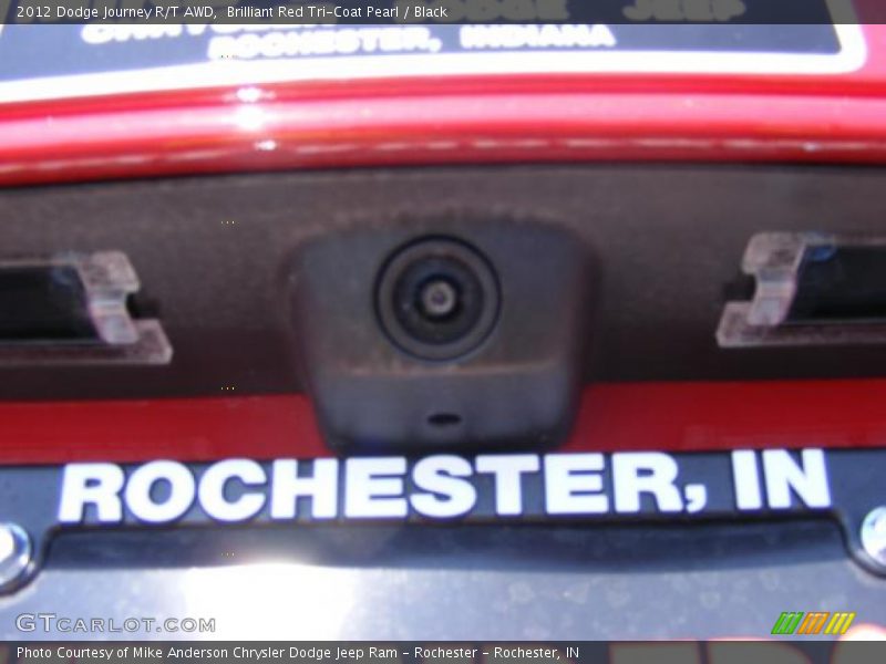 Brilliant Red Tri-Coat Pearl / Black 2012 Dodge Journey R/T AWD