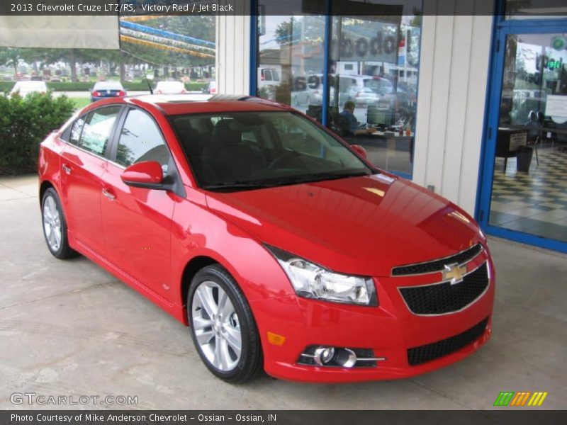 Victory Red / Jet Black 2013 Chevrolet Cruze LTZ/RS