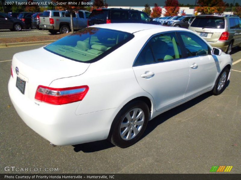 Super White / Bisque 2007 Toyota Camry XLE V6