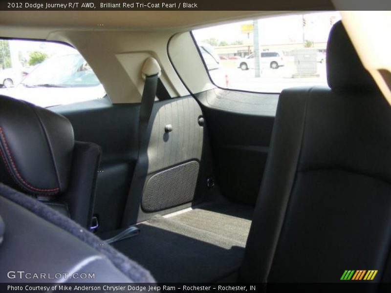 Brilliant Red Tri-Coat Pearl / Black 2012 Dodge Journey R/T AWD