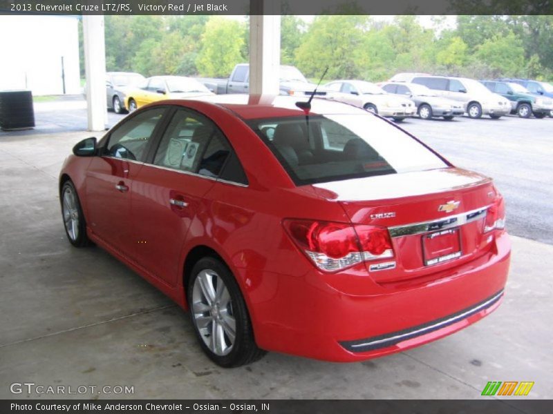 Victory Red / Jet Black 2013 Chevrolet Cruze LTZ/RS