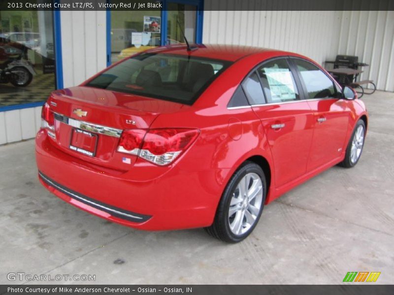 Victory Red / Jet Black 2013 Chevrolet Cruze LTZ/RS