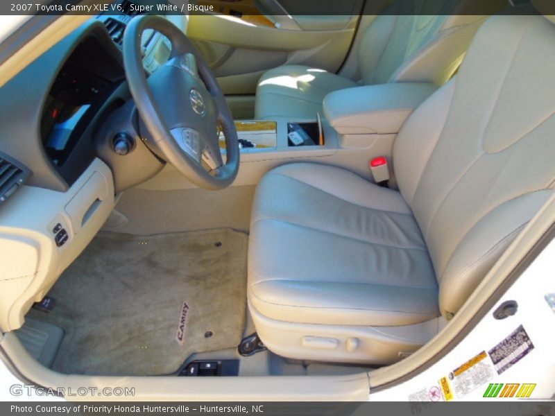 Super White / Bisque 2007 Toyota Camry XLE V6