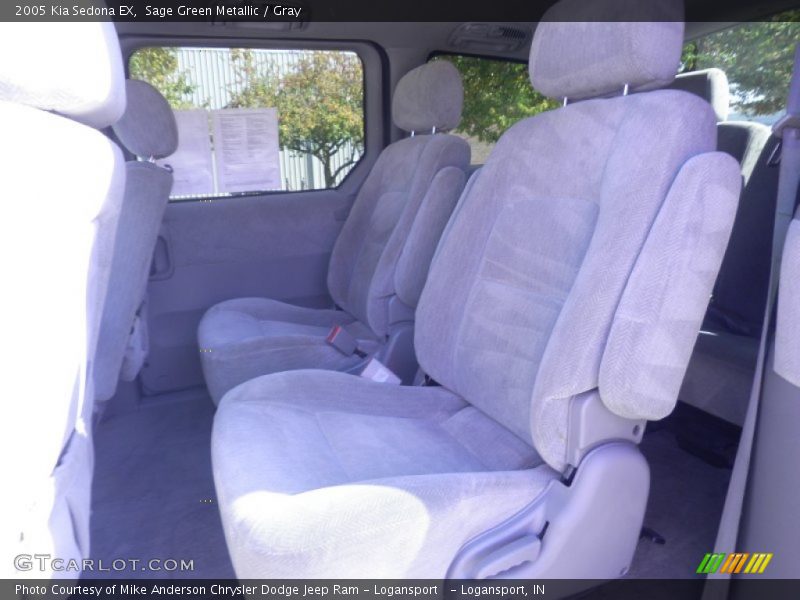Sage Green Metallic / Gray 2005 Kia Sedona EX