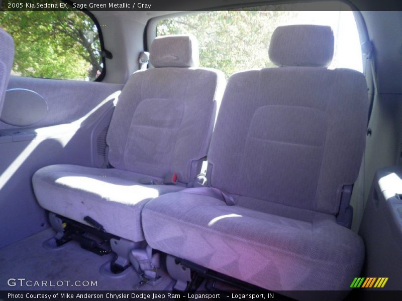 Sage Green Metallic / Gray 2005 Kia Sedona EX
