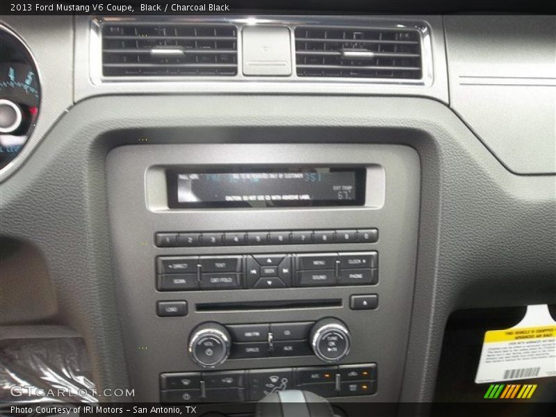 Black / Charcoal Black 2013 Ford Mustang V6 Coupe