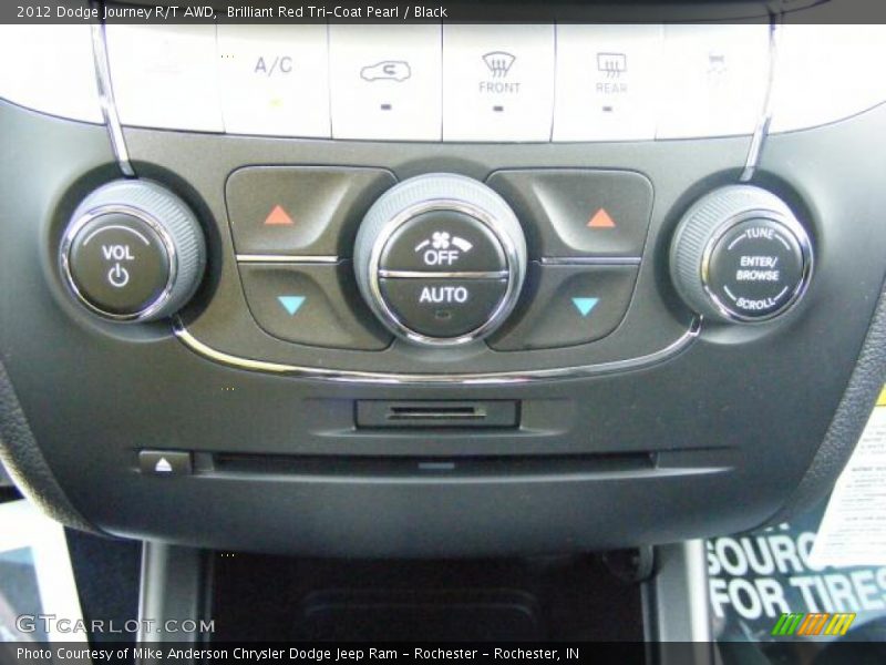 Brilliant Red Tri-Coat Pearl / Black 2012 Dodge Journey R/T AWD