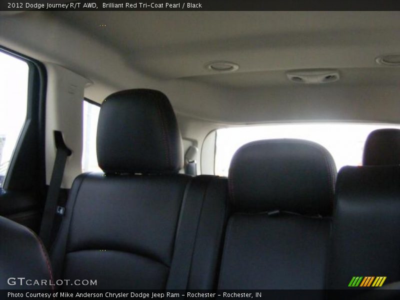 Brilliant Red Tri-Coat Pearl / Black 2012 Dodge Journey R/T AWD