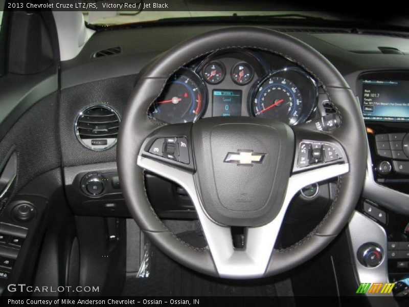 Victory Red / Jet Black 2013 Chevrolet Cruze LTZ/RS