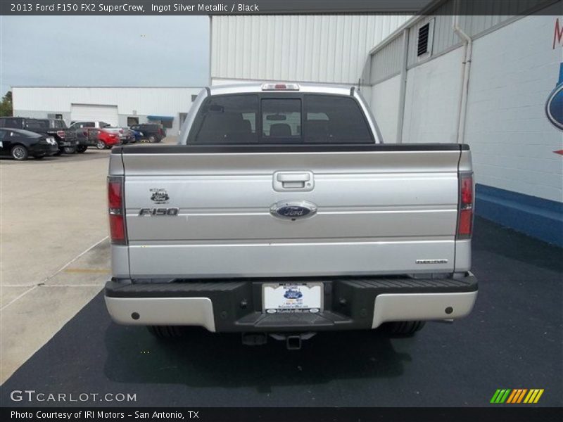 Ingot Silver Metallic / Black 2013 Ford F150 FX2 SuperCrew