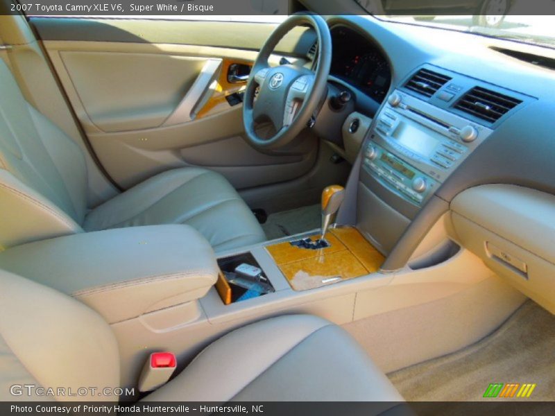 Super White / Bisque 2007 Toyota Camry XLE V6