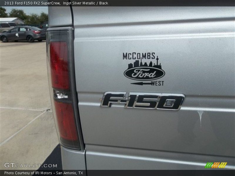Ingot Silver Metallic / Black 2013 Ford F150 FX2 SuperCrew