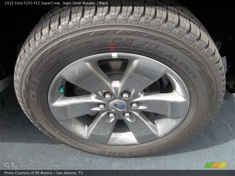 Ingot Silver Metallic / Black 2013 Ford F150 FX2 SuperCrew