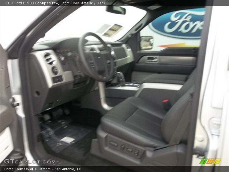 Ingot Silver Metallic / Black 2013 Ford F150 FX2 SuperCrew