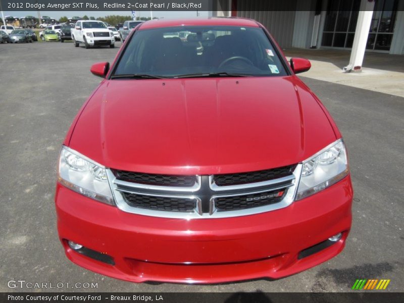 Redline 2-Coat Pearl / Black/Red 2012 Dodge Avenger SXT Plus