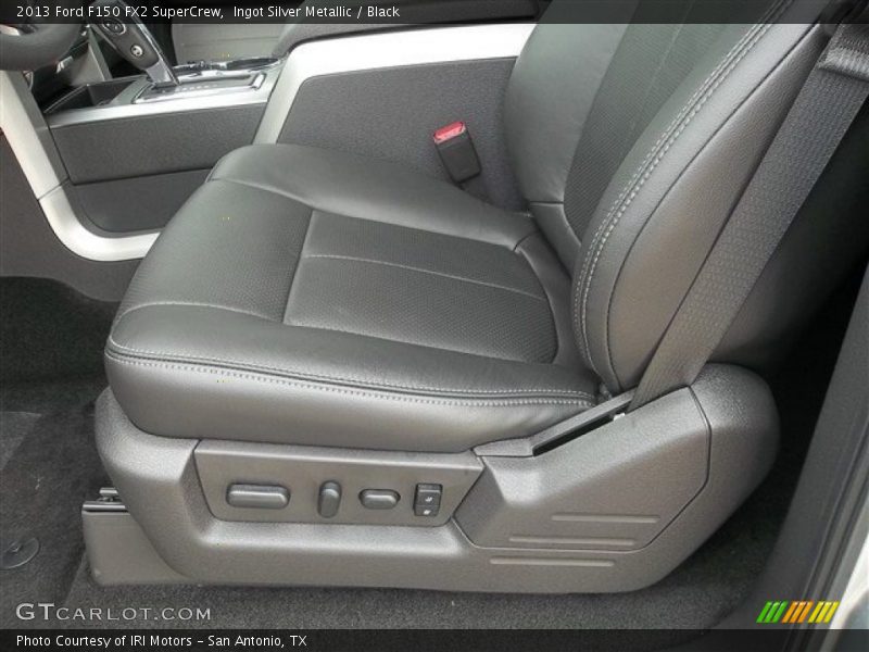 Ingot Silver Metallic / Black 2013 Ford F150 FX2 SuperCrew